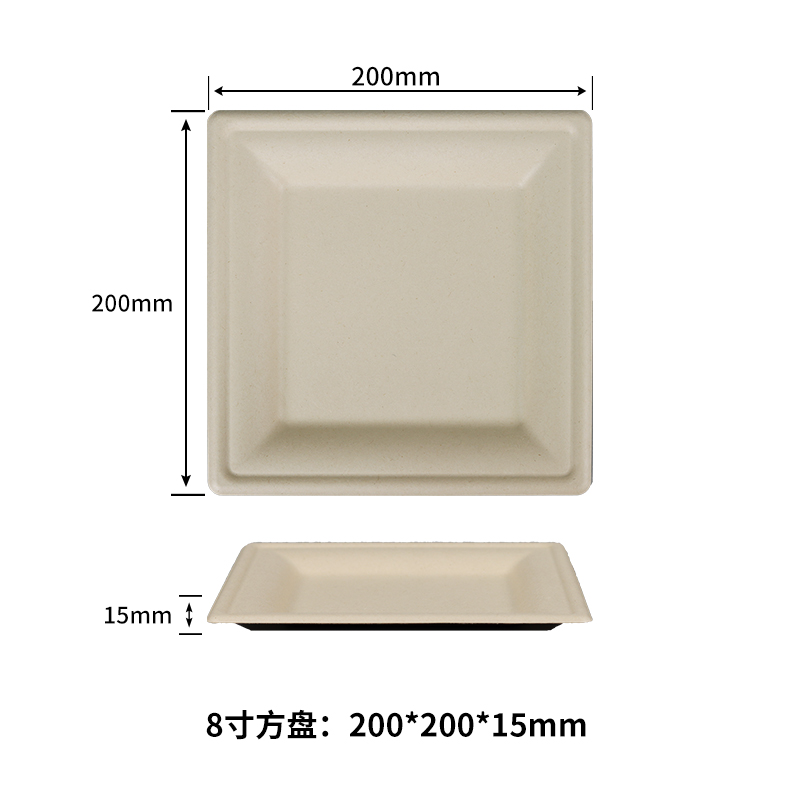 8 inch square plate